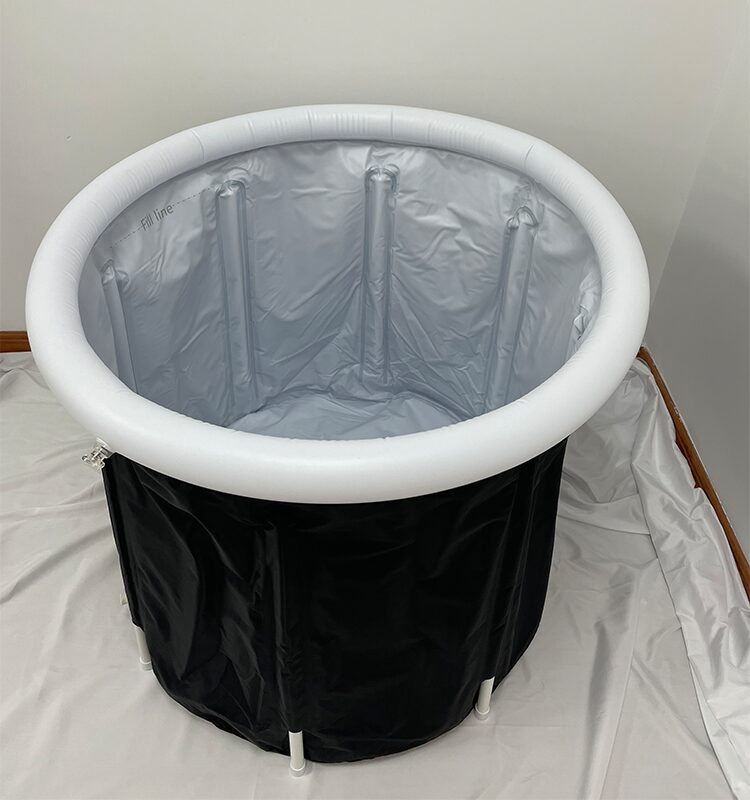 inflatable ice bath tub