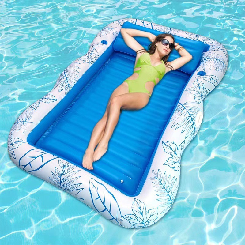 Inflatable Tanning Pool Float LW-FT077